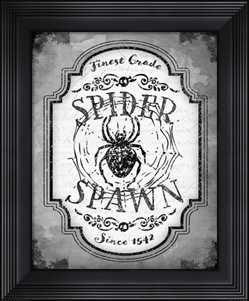 Framed Spider Spawn Print