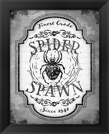 Framed Spider Spawn Print