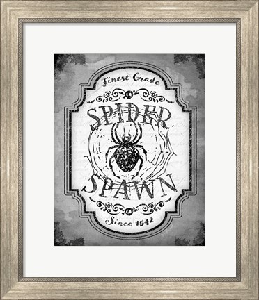 Framed Spider Spawn Print