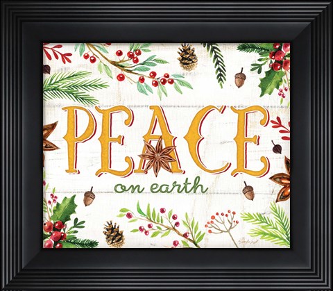 Framed Peace Print