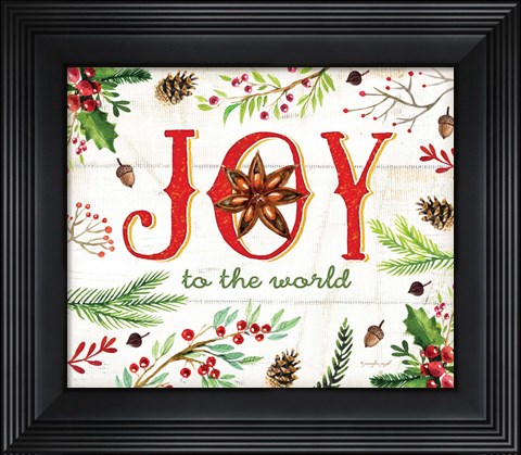 Framed Joy Print