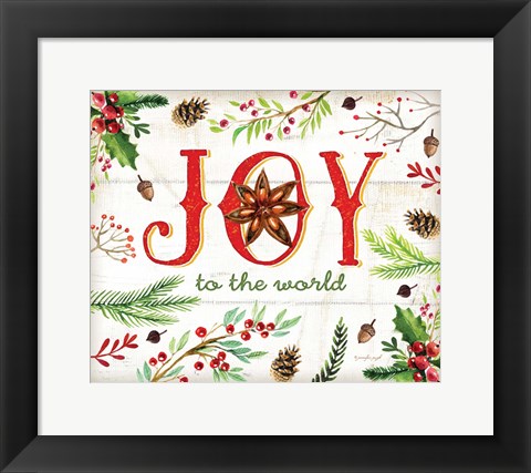 Framed Joy Print