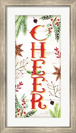 Framed Cheer Print