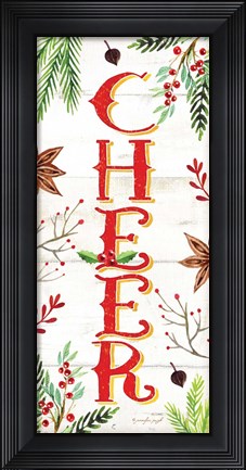 Framed Cheer Print