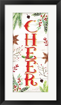 Framed Cheer Print