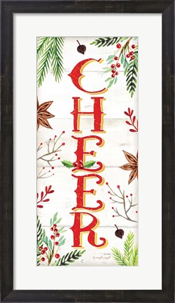 Framed Cheer Print