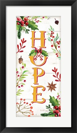 Framed Hope Print