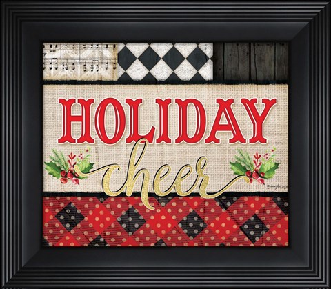 Framed Holiday Cheer Print