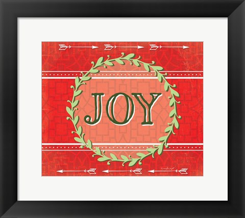 Framed Joy - Black Print