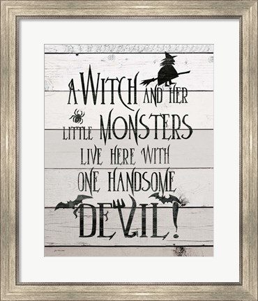 Framed Handsome Devil Print