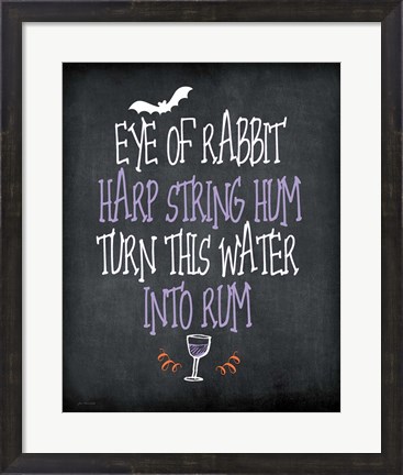 Framed Rum Print