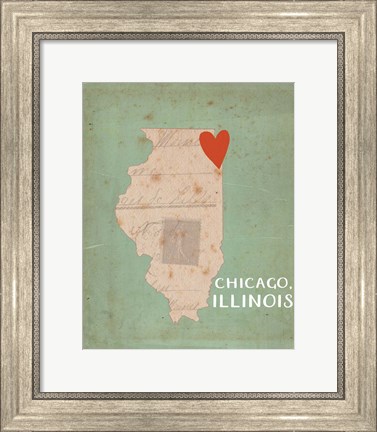 Framed Chicago Print