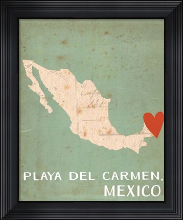 Framed Mexico Print