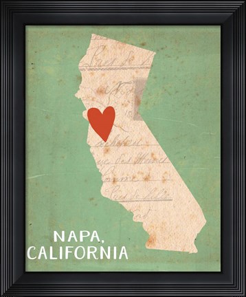 Framed Napa Print