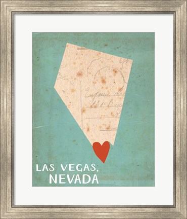 Framed Vegas Print