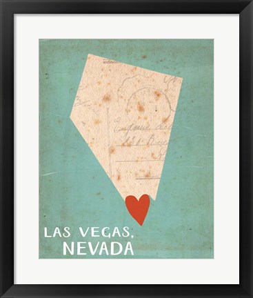 Framed Vegas Print