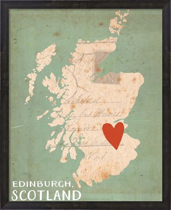 Framed Scotland Print