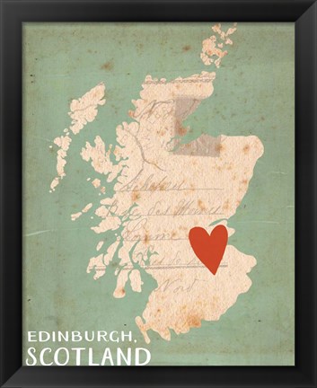 Framed Scotland Print