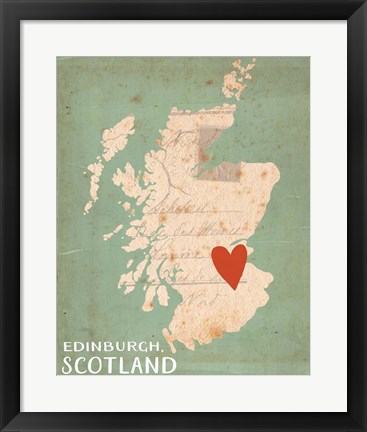 Framed Scotland Print