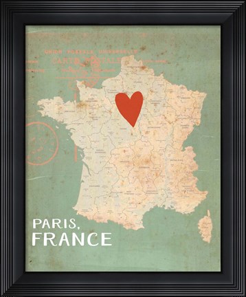 Framed Paris Print