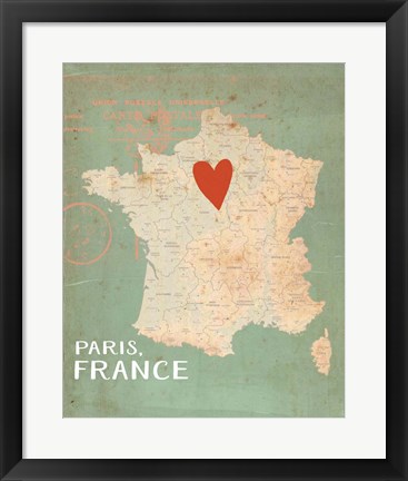 Framed Paris Print