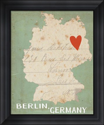 Framed Berlin Print