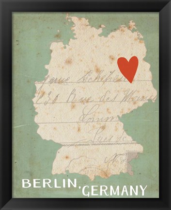 Framed Berlin Print