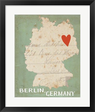 Framed Berlin Print