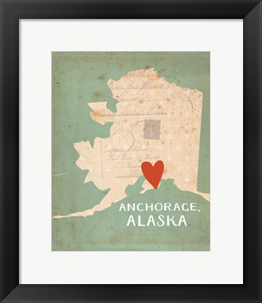 Framed Alaska Print