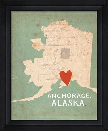 Framed Alaska Print