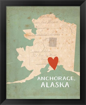 Framed Alaska Print