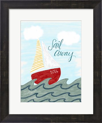 Framed Sail Away Print