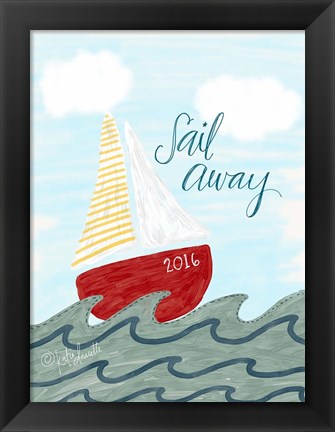 Framed Sail Away Print