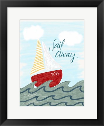 Framed Sail Away Print