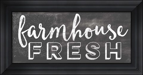 Framed Farmhouse Fresh Print