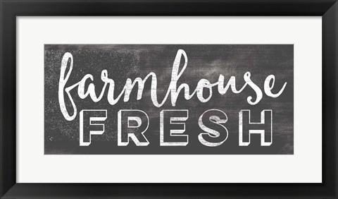 Framed Farmhouse Fresh Print