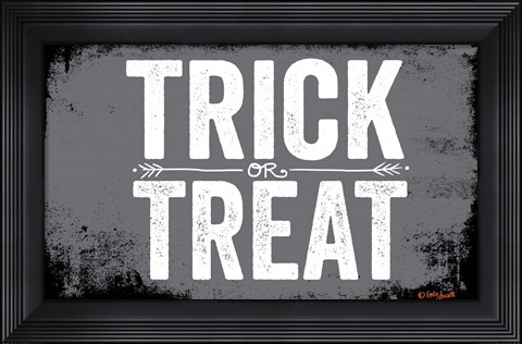 Framed Trick or Treat Print