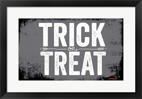 Framed Trick or Treat Print