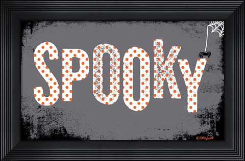 Framed Spooky Print