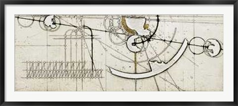 Framed Spazio e Tempo Print