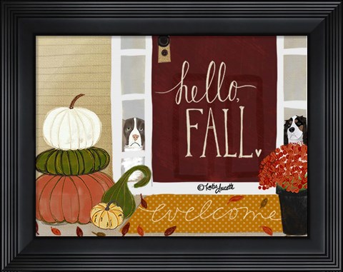 Framed Porch Print