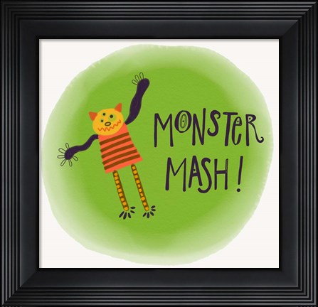 Framed Monster Mash Print