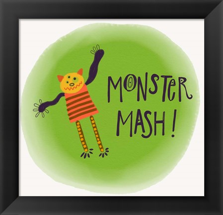 Framed Monster Mash Print