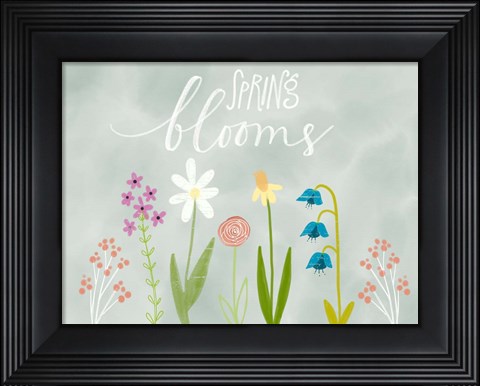 Framed Spring Blooms Print