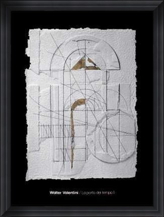 Framed Porta del Tempo I Print
