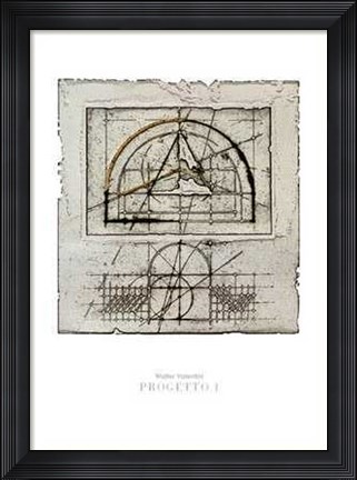 Framed Progetto I Print