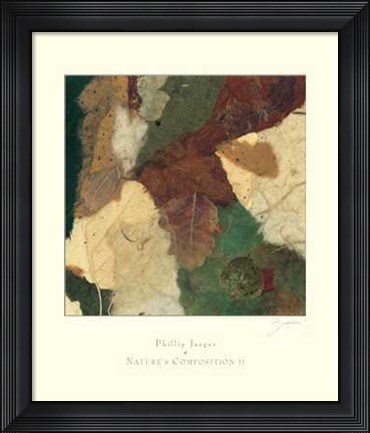 Framed Nature's Composition II Print