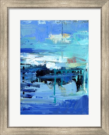 Framed Evening on the Water Print