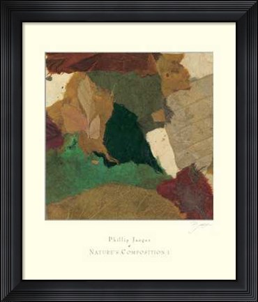 Framed Nature's Composition I Print