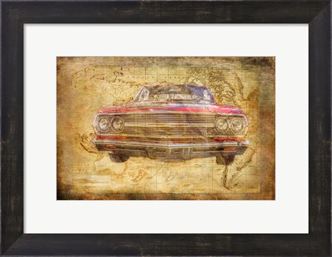 Framed World Class Chevy Print